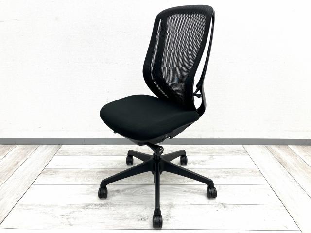 【中古】シルフィーメッシュ C685XR FMP1 K 099 オカムラ（okamura） 肘無ハイバックチェア