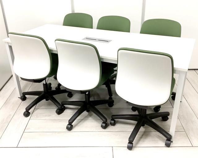 【中古】その他シリーズ  その他メーカー ミーティングテーブル（会議机）