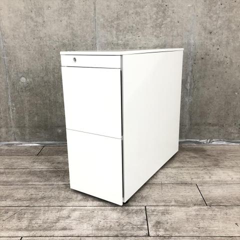 【中古】プロユニット DN38BD　Z975 オカムラ（okamura） ワゴン3段