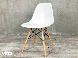 HERMAN MILLER / ハーマンミラー　イームズ サイドシェルチェア　DSW　ダウェルベース　ホワイト　vitra