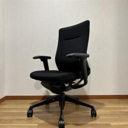 【オカムラ】【コーラルチェア】 (Choral)【肘付き】　【ブラック】【西】【西店在庫】【福岡オフィス家具】【福岡中古家具】【中古事務什器】【中古チェア】【中古椅子】