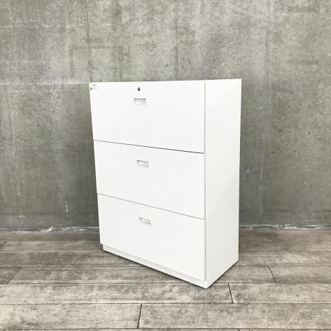 【中古】シンライン HFS-108AD1-W9 イトーキ（ITOKI） ローキャビネット／ラテラル