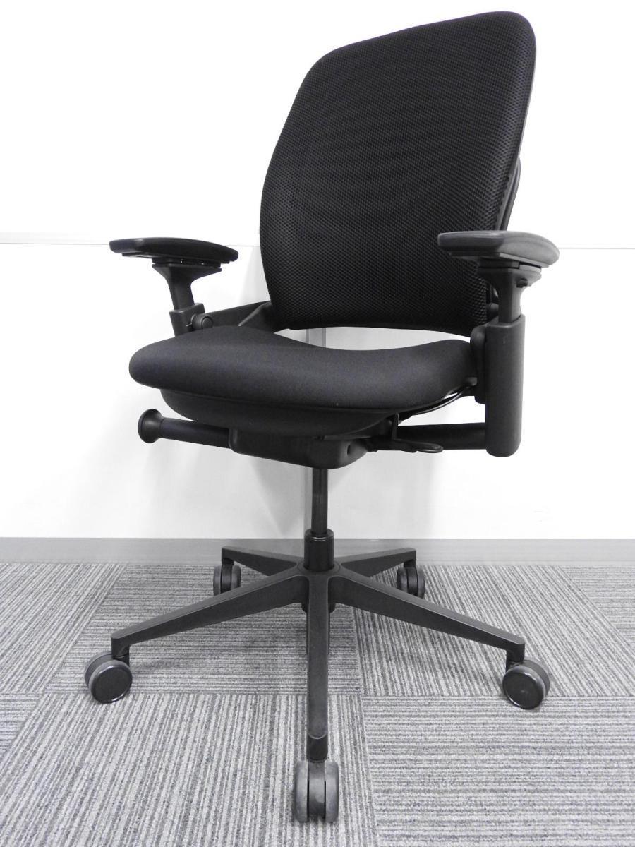 中古】リープV2 46216179 Steelcase/スチールケース 肘付ハイバック 