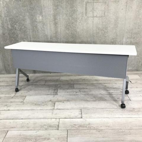 【中古】フラプター 81F1CA MG99 オカムラ（okamura） スタックテーブル(長机/折りたたみ/会議用)