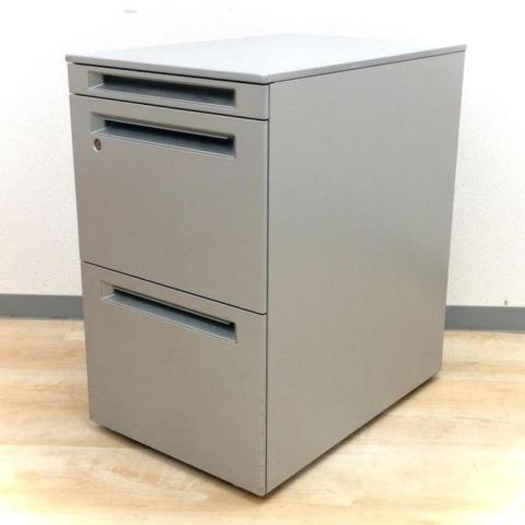 【中古】アドバンス DNC1CX-Z637 オカムラ（okamura） ワゴン3段