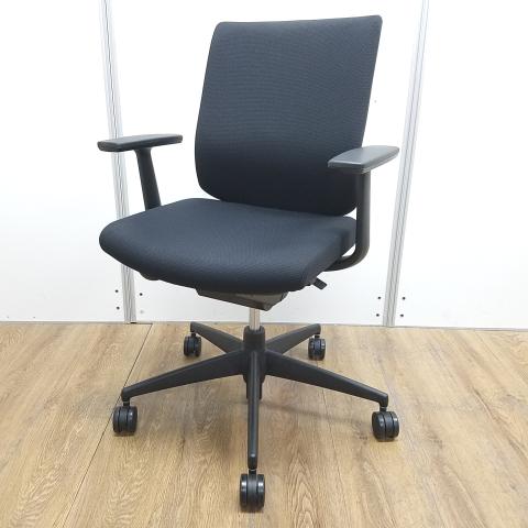 【中古】ウィザード2  コクヨ（KOKUYO） 肘付ローバックチェア