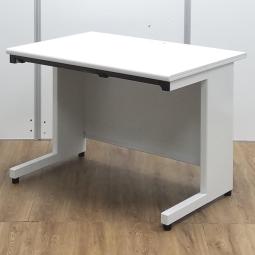 ★プラス 製　フラットライン　ホワイト　薄型引き出し付　W1000xD700xH700サイズ　ベーシックな使いやすさ・コンパクトな幅1000サイズ　W1000平机！！