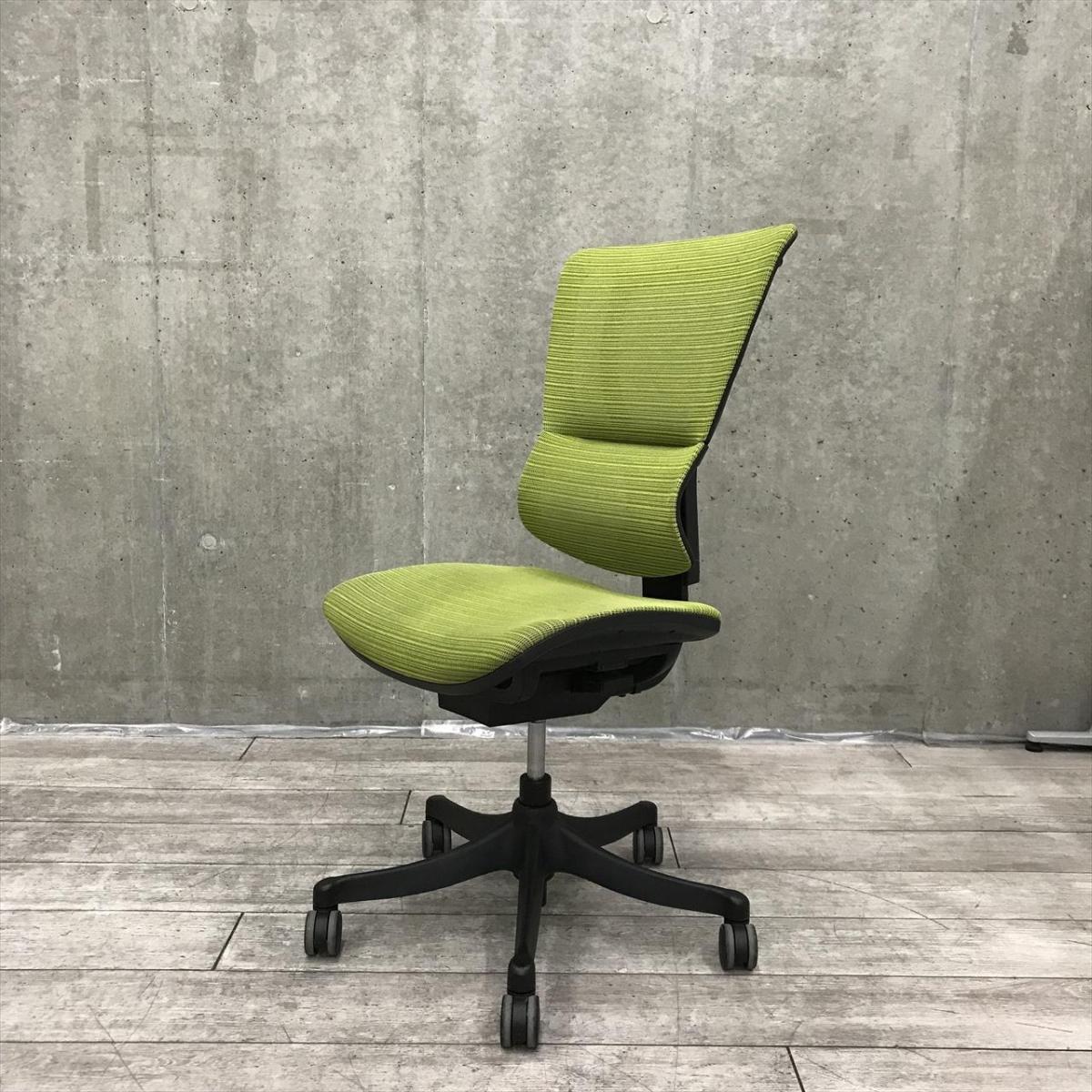 【集中とリラックスを高水準で実現した一脚！多彩な調整機能搭載！デスクワークが捗ります！】■エルゴヒューマン(Ergohuman)製　スマート(Smart)チェア　肘無ハイバック　メッシュ仕様　■ランバーサポート付　■グリーン×ブラックシェル
                        スマート
                                    中古
            