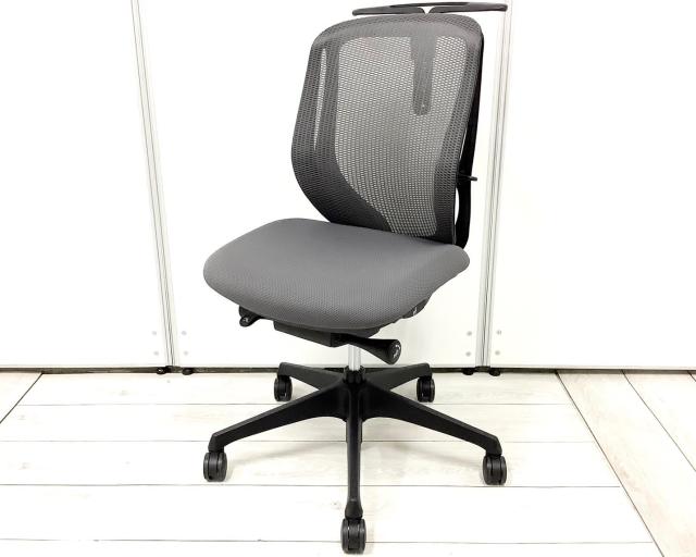 【中古】シルフィーメッシュ C632XR-FMR2 オカムラ（okamura） 肘無ローバックチェア