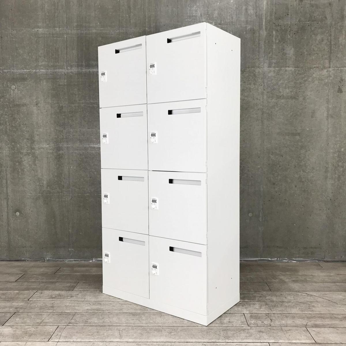 【在庫お探しいたします！/予約依頼商品】オカムラ製の8人用パーソナルロッカー【レクトライン】　＊良品を格安で！「オフィスバスターズ福岡南店」は、福岡を拠点として、全国へ中古オフィス用品・オフィス家具を提供しております。
                        レクトラインロッカー
                                    中古
            