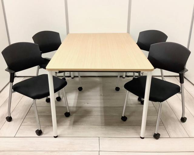 【中古】DCシリーズ DDCP-159F-98 イトーキ（ITOKI） ミーティングテーブル（会議机）