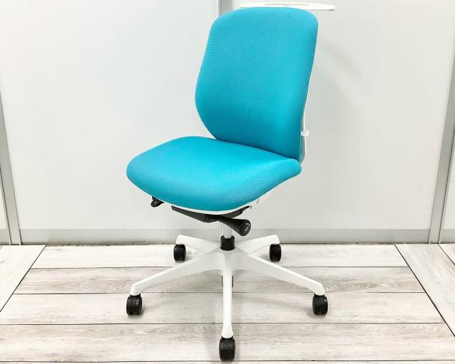 【中古】シルフィー C644XW FSG6 オカムラ（okamura） 肘無ローバックチェア