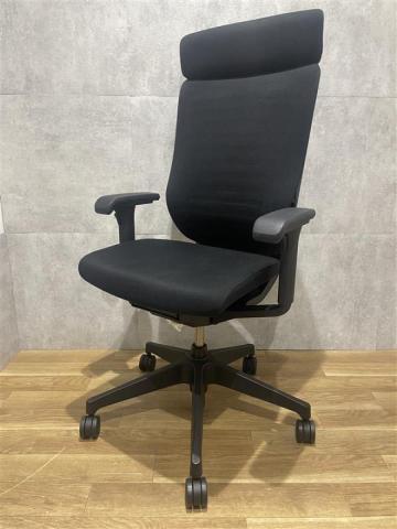 【中古】エピオスチェア  イトーキ（ITOKI） 肘無ハイバックチェア