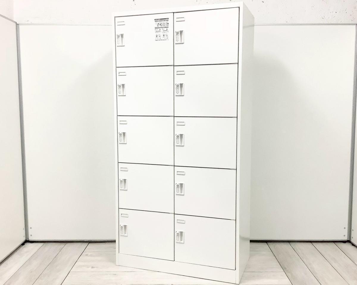 【在庫お探しいたします！/予約依頼商品】オカムラ製の10人用パーソナルロッカー【FZシリーズ】　＊良品を格安で！「オフィスバスターズ福岡南店」は、福岡を拠点として、全国へ中古オフィス用品・オフィス家具を提供しております。
                        FZタイプ
                                    中古
            