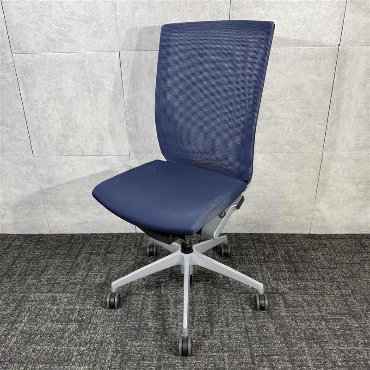 中古】ヴェントチェア KE-830JB-Z5B2 イトーキ/ITOKI 肘付ハイバック 