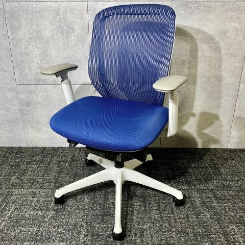 【中古】シルフィーメッシュ C631XW FMP3 オカムラ（okamura） 肘付ローバックチェア