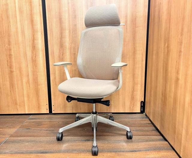 【中古】シルフィー  オカムラ（okamura） 肘付ハイバックチェア