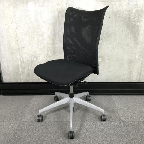 【中古】プラオαチェア KE-550CH-ZTT1T1 イトーキ（ITOKI） 肘無ハイバックチェア