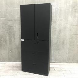 【在庫お探しいたします！/予約依頼商品】イトーキ製のハイキャビネット(両開き書庫＋3段ラテラル書庫)【esシリーズ】　＊良品を格安で！「オフィスバスターズ福岡南店」は、福岡を拠点として、全国へ中古オフィス用品・オフィス家具を提供しております。