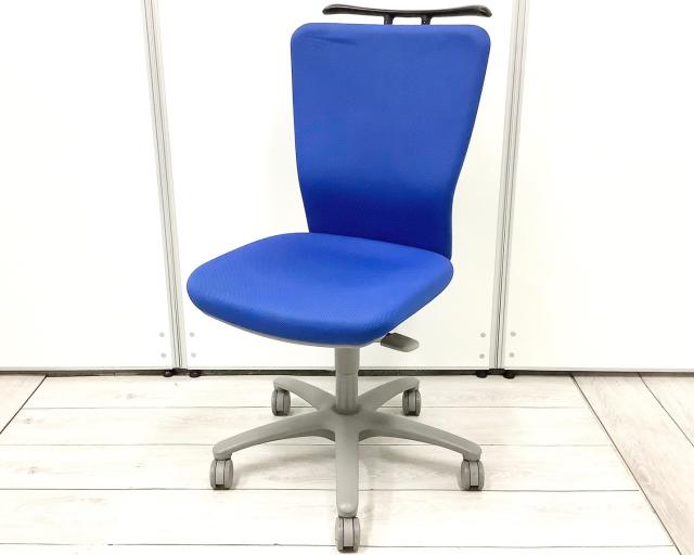 【中古】カロッツァチェア CK34ZR-FS16 オカムラ（okamura） 肘無ハイバックチェア