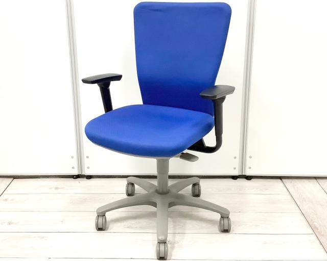 【中古】カロッツァチェア CK93ZR-FS16 オカムラ（okamura） 肘付ハイバックチェア