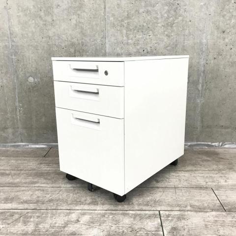 【中古】LEED LE-046SC-3 W4 プラス（PLUS） ワゴン3段