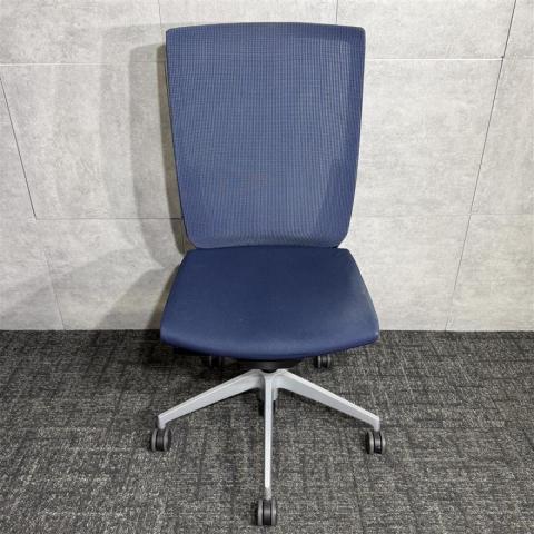 【中古】ヴェントチェア KE-830JB-Z5B2 イトーキ（ITOKI） 肘無ハイバックチェア