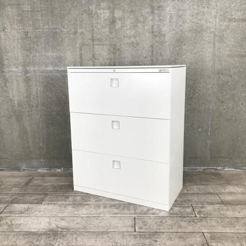 【中古】レクトライン 4BG3ZC ZA75 オカムラ（okamura） ローキャビネット／ラテラル