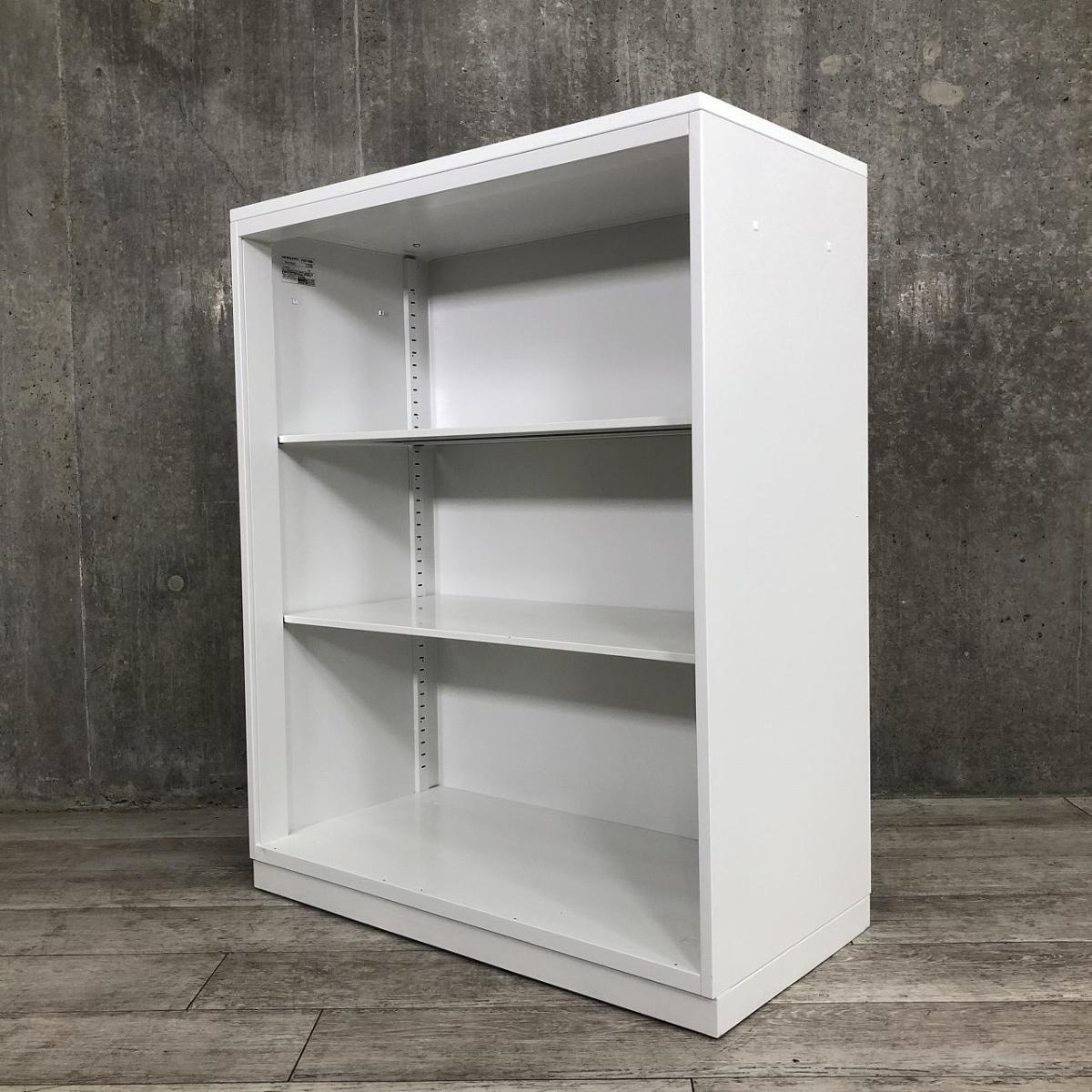 【見える化とコスパにフォーカスしたオープン書庫！人気シリーズのローキャビネット！】■コクヨ（KOKUYO）製　エディア（EDIA）　オープン書庫　ローキャビネット　H1120㎜　■天板付き　■ホワイト
                        エディア
                                    中古
            