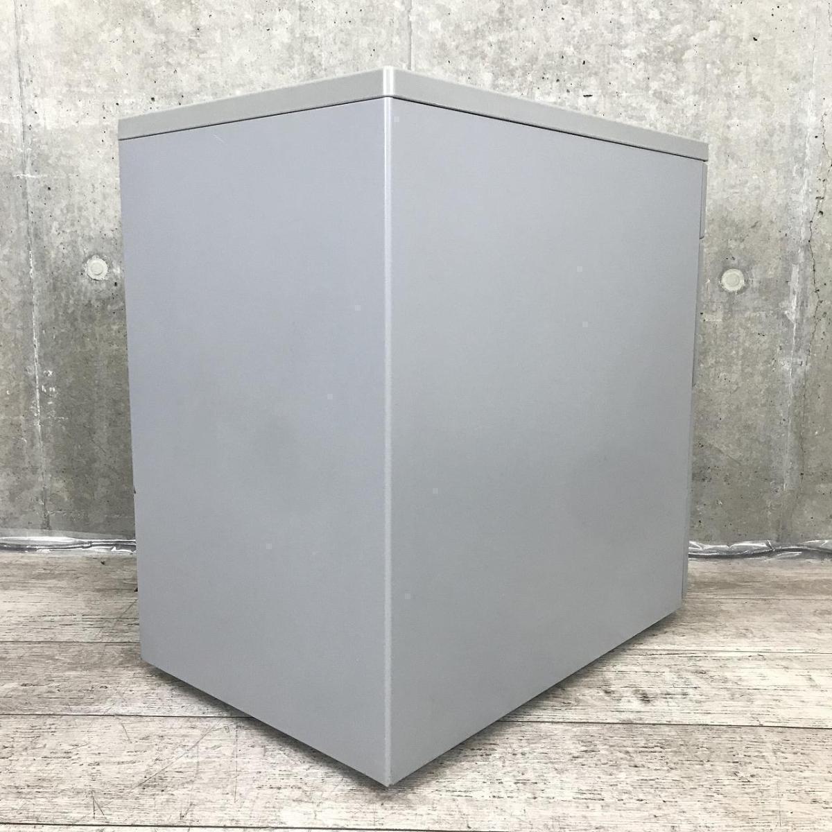 イトーキ CZワゴン 3段ワゴン 中古 キャビネット 収納家具 袖机 脇机 CZ-046MACN グレー ワゴン3段 中古｜イトーキ｜CZ｜3段ワゴン・インサイドワゴン・デスク下収納