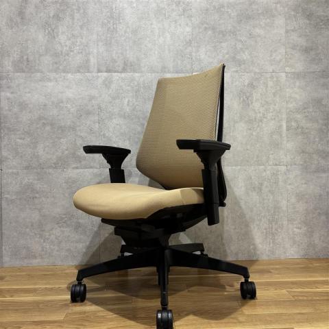 【中古】デュオラ メッシュ CRS-G3000E6N コクヨ（KOKUYO） 肘付ハイバックチェア