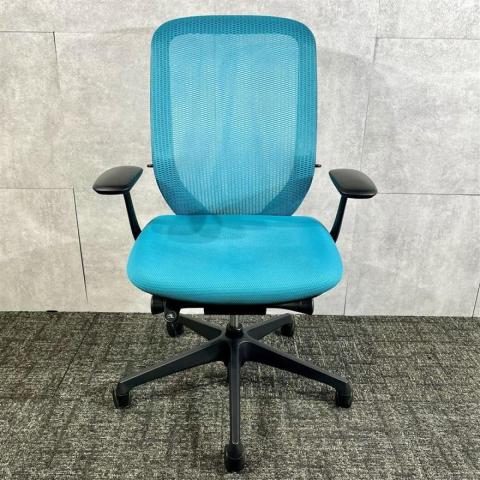 【中古】シルフィーメッシュ  オカムラ（okamura） 肘付ハイバックチェア