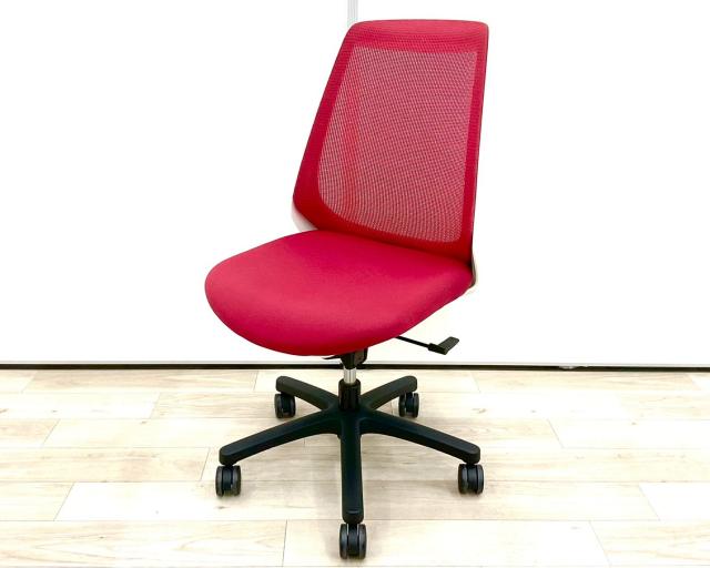 【中古】ノナ  イトーキ（ITOKI） 肘無ハイバックチェア