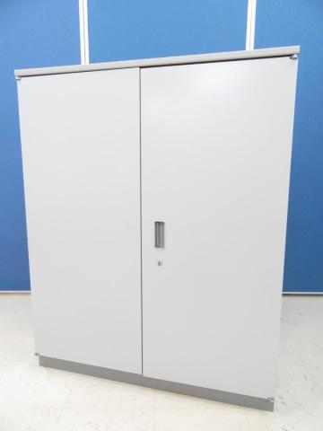 【中古】シンライン HTM-109HSS-WE イトーキ（ITOKI） ローキャビネット／両開き