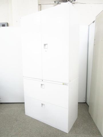 【中古】レクトライン  オカムラ（okamura） ハイキャビネット／その他