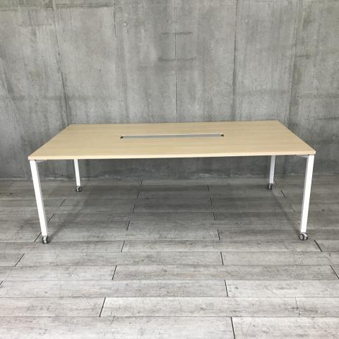【中古】アプションフリー DYAJQP　MK37 オカムラ（okamura） ミーティングテーブル（会議机）