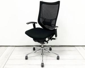 体に馴染む極上チェア！仕事が進む椅子！座面クッション/ランバーサポート付/アジャストアーム(稼働肘)/ハイバック