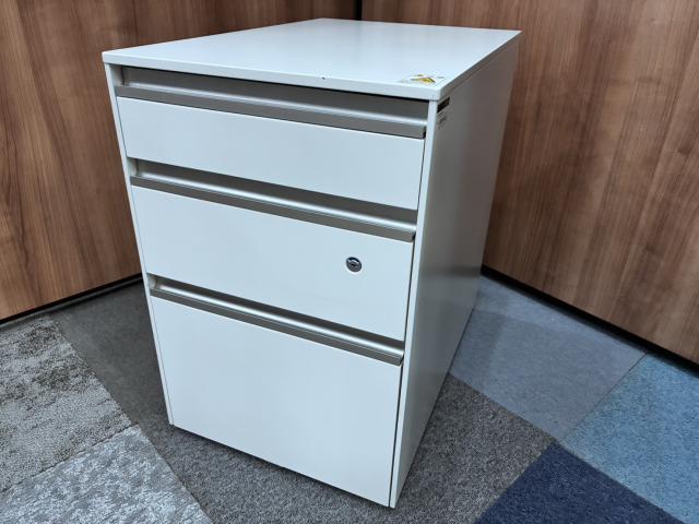 【中古】インクルード JF-046MACB-W9 イトーキ（ITOKI） ワゴン3段