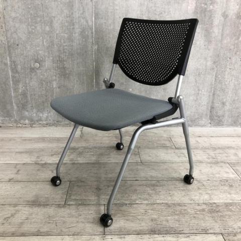 【中古】プロスタック 8140ZZ オカムラ（okamura） ネスティングチェア