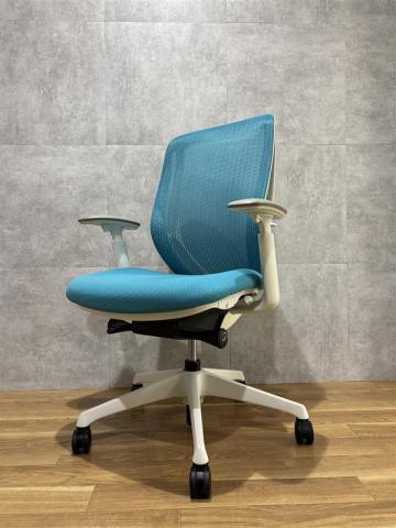 【中古】シルフィーメッシュ C685XW　FMR6 オカムラ（okamura） 肘付ハイバックチェア