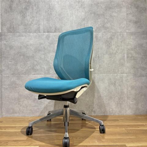 【中古】シルフィーメッシュ C685BW　FMR6 オカムラ（okamura） 肘無ハイバックチェア