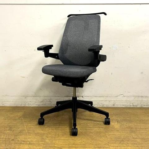 【中古】ノート メッシュ KJ-157JE1T1T3 イトーキ（ITOKI） 肘付ハイバックチェア