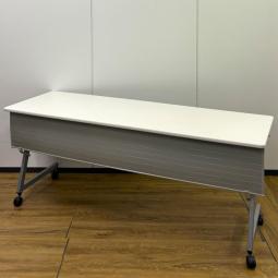 【関西倉庫在庫】 イトーキ HXシリーズ サイドスタックテーブル 1860 ホワイト 幕板付き【弊社使用欄:A01049502】