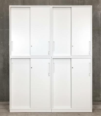 【中古】エディア BWUH-HU259SAWNN　/　BWUH-HD259SAWNN コクヨ（KOKUYO） ハイキャビネット／引き違い＋引き違い