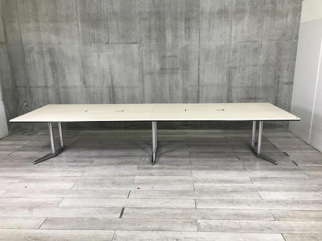 【中古】ラティオⅡ 4L2B7P MCR1 オカムラ（okamura） ミーティングテーブル（会議机）