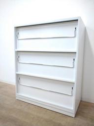 【在庫お探しいたします！/予約依頼商品】内田洋行製の【3段雑誌架タイプ】　＊良品を格安で！「オフィスバスターズ福岡南店」は、福岡を拠点として、全国へ中古オフィス用品・オフィス家具を提供しております。