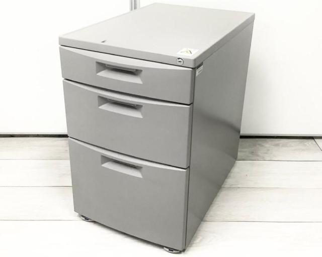 【中古】CZシリーズ  イトーキ（ITOKI） ワゴン3段