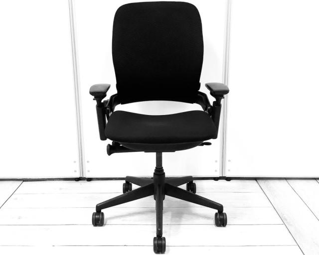 【中古】リープV2 46216179 Steelcase（スチールケース） 肘付ハイバックチェア