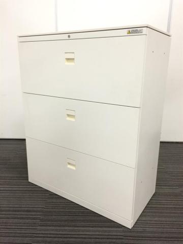 【中古】SAデュオライン 4B3SZC ZA75 オカムラ（okamura） ローキャビネット／ラテラル