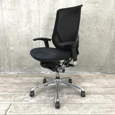 【中古】ゼファー（メッシュ） CY95ZT FHS0 オカムラ（okamura） 肘付ハイバックチェア